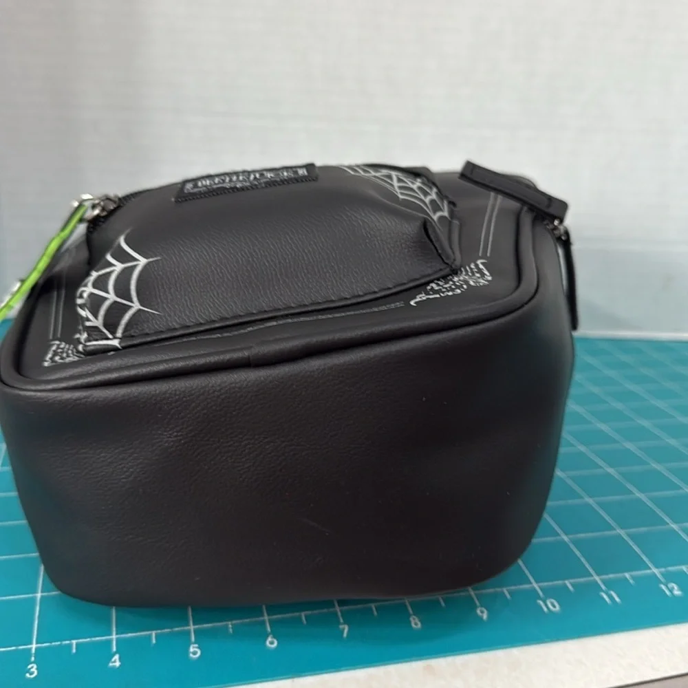 Beetlejuice Black “Ghost With The Most” Mini Backpack 11x9x3 New With Tags